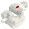 1011007-BRAQUETE PRESCRICAO ROTH - CERAMIC .022 - 14.15.24.25 - GANCHO