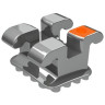 1015203-BRAQUETE PRESCRICAO ROTH - MONOBLOC .022 - 22