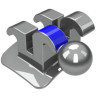 1025115-BRAQUETE PRESCRICAO RICKETTS - ACTUAL .018 - 44,45 - GANCHO
