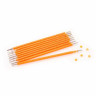 6003352-ELASTICO LIGADURA BENGALINHA LARANJA CRISTAL