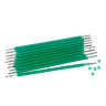 6003353-ELASTICO LIGADURA BENGALINHA VERDE CRISTAL