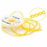 6005205-ELASTICO CORRENTE MEDIO AMARELO - 1,5M
