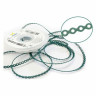 6005207-ELASTICO CORRENTE MEDIO VERDE MUSGO - 1,5M