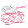 6005219-ELASTICO CORRENTE MEDIO ROSA BEBE - 1,5M