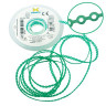 6005253-ELASTICO CORRENTE MEDIO VERDE CRISTAL - 1,5M