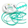 6005315-ELASTICO CORRENTE LONGO VERDE MAR - 1,5M