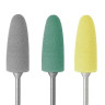 BORRACHA EDENTA EXA-TECHNIQUE PM 0657 AMARELA 3 OGIVA