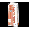 PINCEL CAVIBRUSH EXTRA FINO C/100 UNIDADES LARANJA FGM